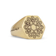 Abundance ring - brass - Celeste Twikler