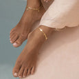 Boteh flat anklet - Celeste Twikler