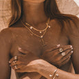 Boteh herringbone necklace - Celeste Twikler