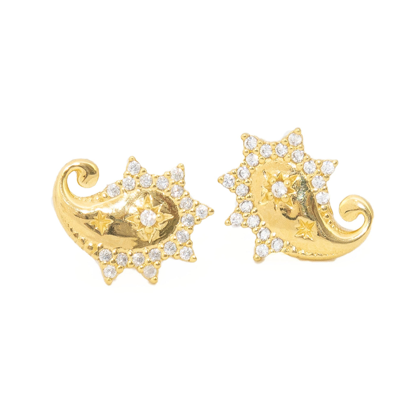 Boteh stud earring - Celeste Twikler