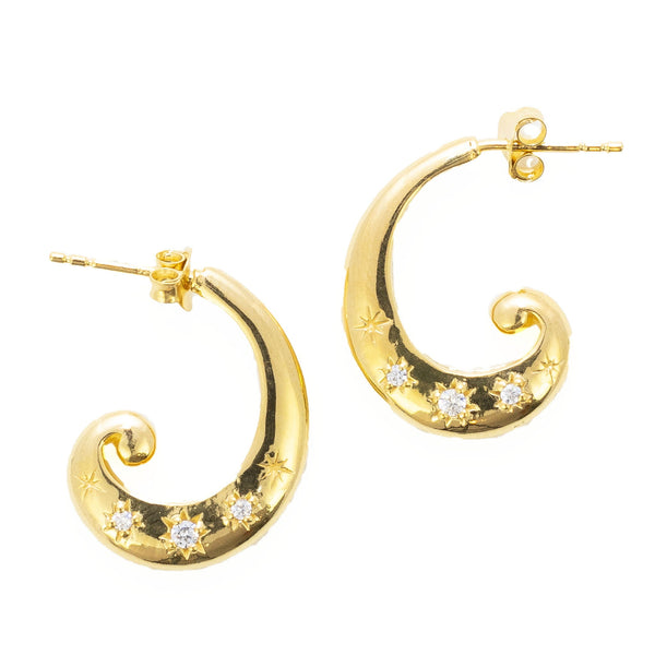 Estere hoop earring - Celeste Twikler