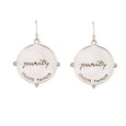 Purity earrings - sterling silver - Celeste Twikler