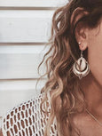 Sterling Silver Banjara earrings - Celeste Twikler