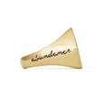 Abundance ring - brass - Celeste Twikler