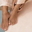 Boteh drop anklet - Celeste Twikler