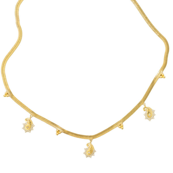 Boteh ornamental necklace - Celeste Twikler