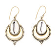 Brass Banjara earrings - Celeste Twikler