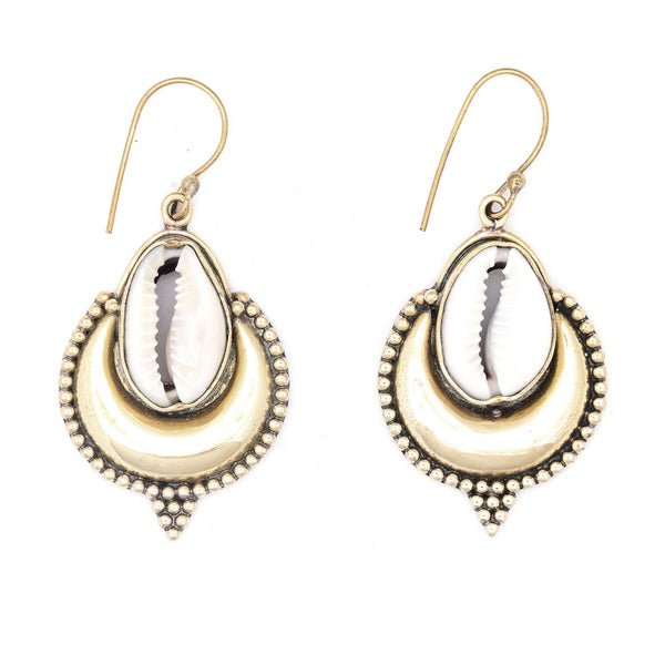 Brass Banjara earrings - Celeste Twikler